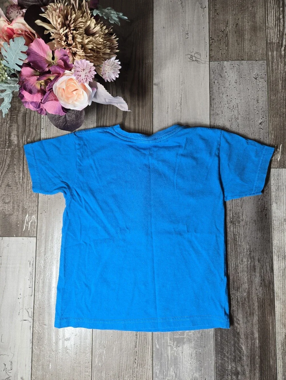 Surf Life Boys Blue Cozumel Graphic Tee Size Medium (5)